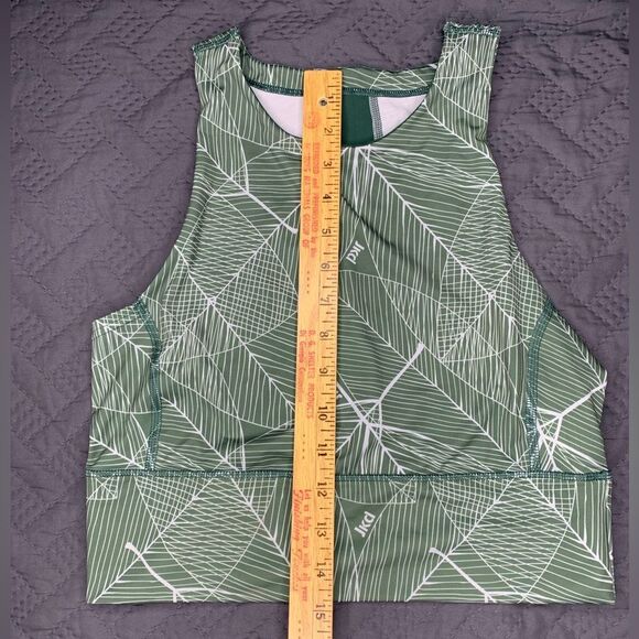 JKD Olive Geometric Sports Bra - Picture 2 of 5
